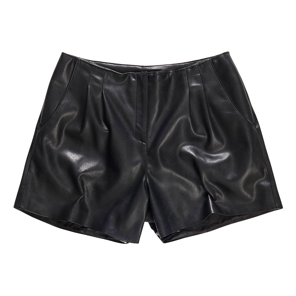Superdry Shorts Lilya Pleat Leather Like