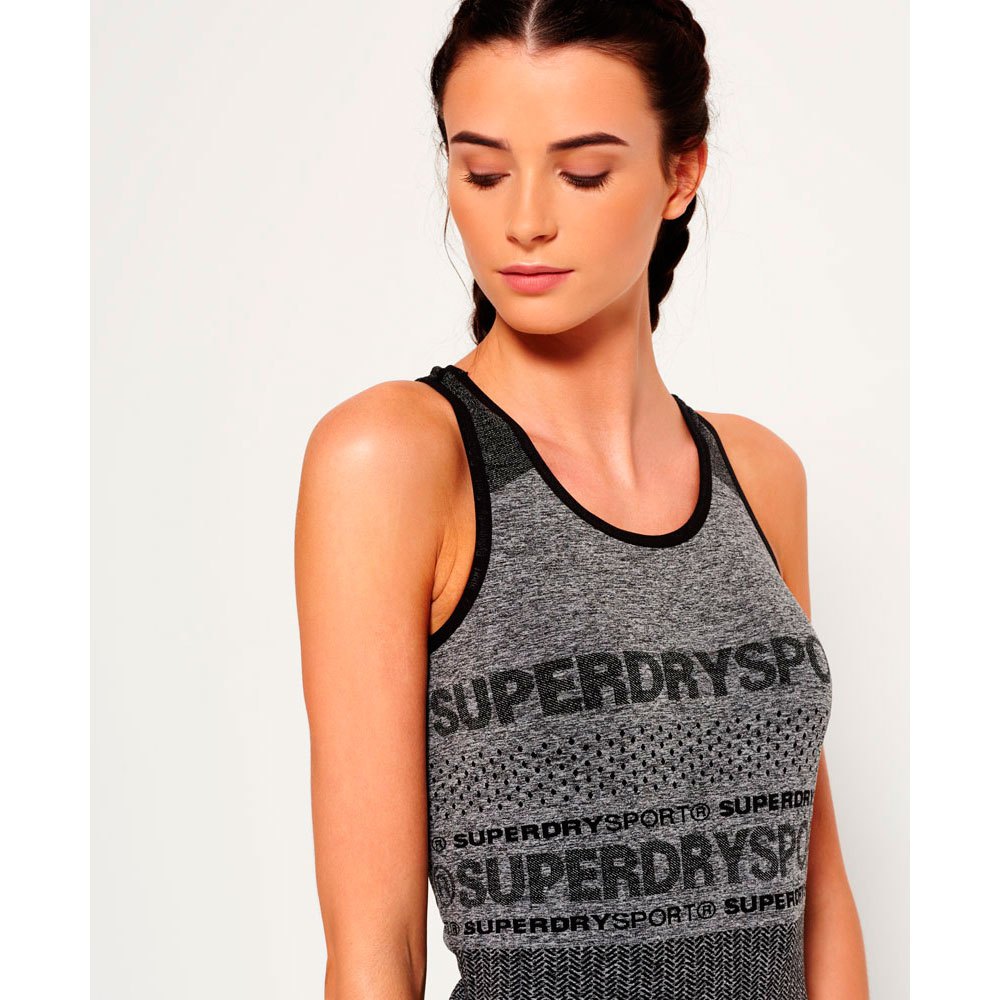 Superdry Camiseta Sem Mangas Gym Seamless