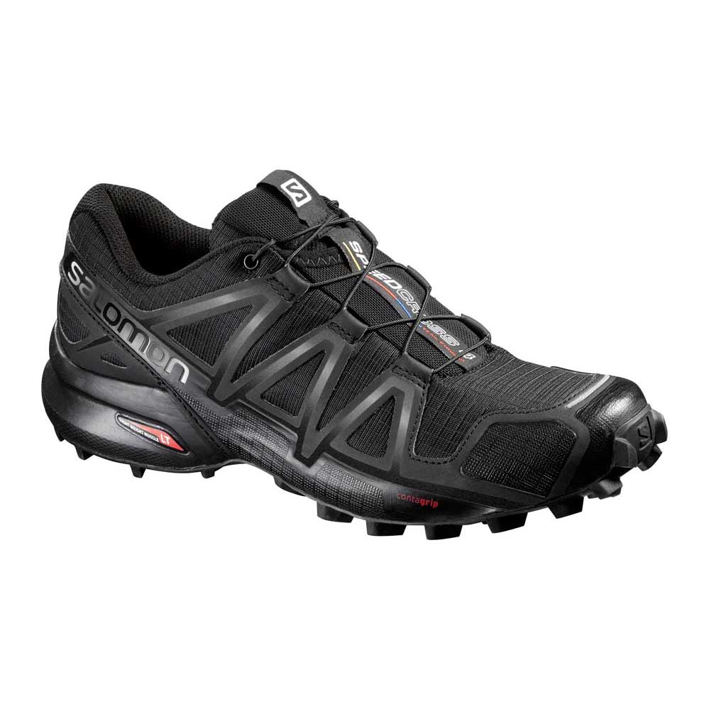 Culpable Eficacia patrón Salomon Speedcross 4 Trail Running Shoes Black | Runnerinn