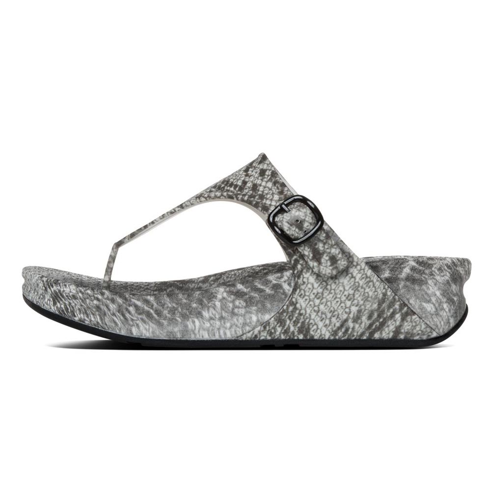 Fitflop Chanclas Superjelly Print Snake