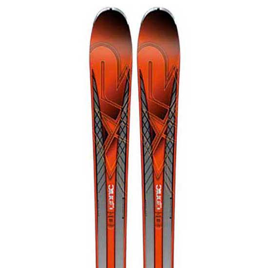K2 Ikonic 85TI+MXC 12 TCX Alpine Skis 赤 | Snowinn スキー