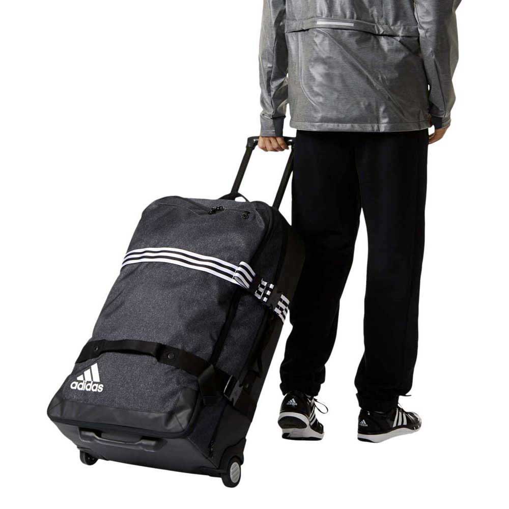 adidas TEAM ISSUE II Medium Duffel Bag | Medium Grey | stripe 3 adidas