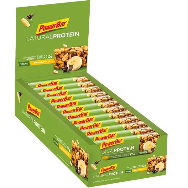 powerbar-protein-natural-40g-24-enheder-banan-og-chokolade-energi-barer-boks