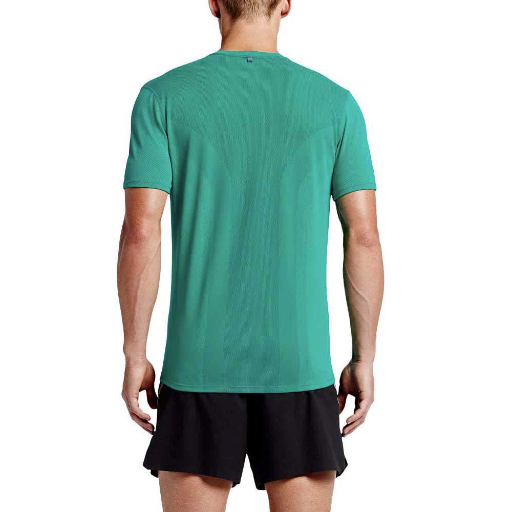 Nike Contour Short Sleeve T-Shirt 青 | Tシャツ