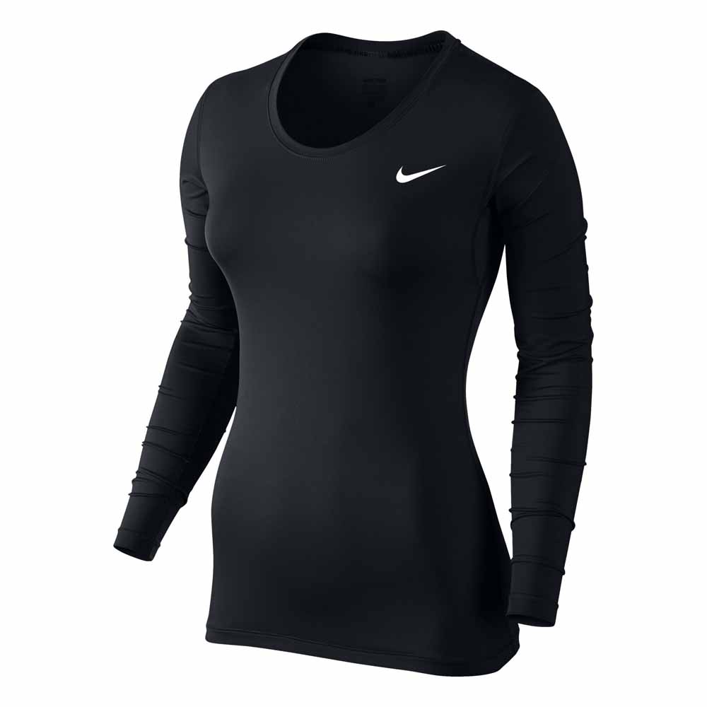 sand Kristus Foresee Nike Pro Classic Long Sleeve T-Shirt Black | Traininn