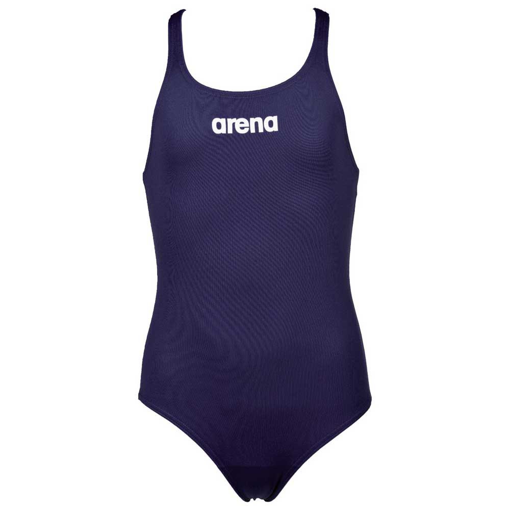 Blue Arena Junior Swimsuits Girls Solid Swim Pro 