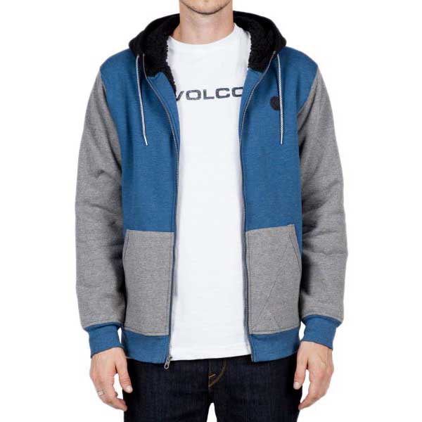 Volcom Sngl Stn Lined Full Zip Sweatshirt