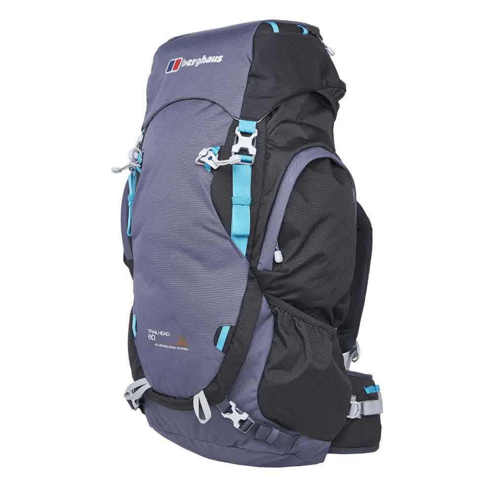 Berghaus Trailhead 60L Backpack Blue Hiking Walking Camping Rucksack 