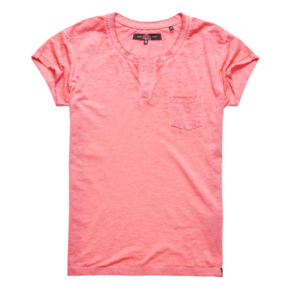 superdry-t-shirt-manche-courte-burnout-notch-neck-pocket