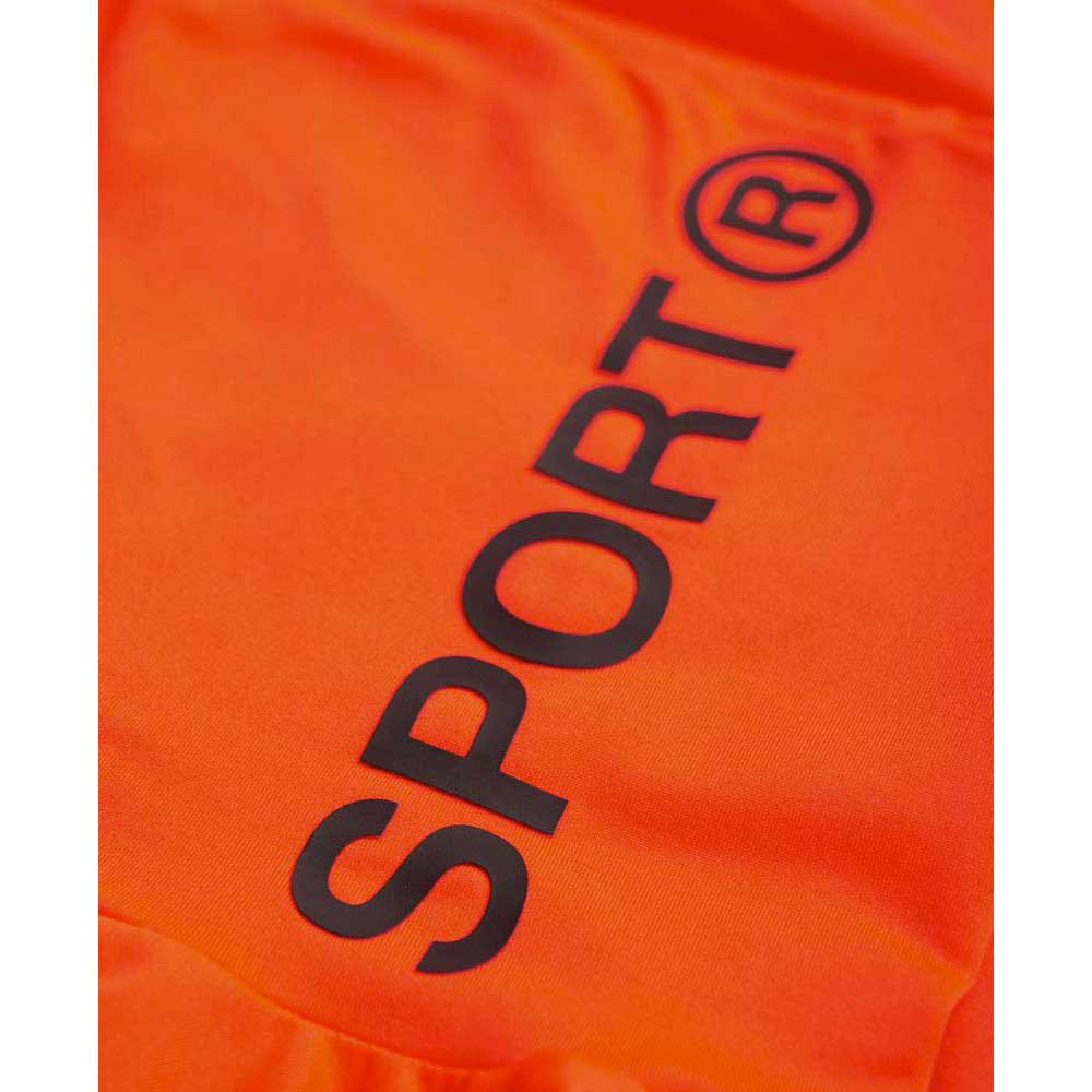 Superdry Gym SporRunning Funnel Neck T-Shirt Manche Longue
