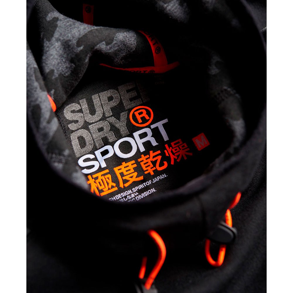 Superdry Gym Tech Raglan Sweatshirt Met Capuchon