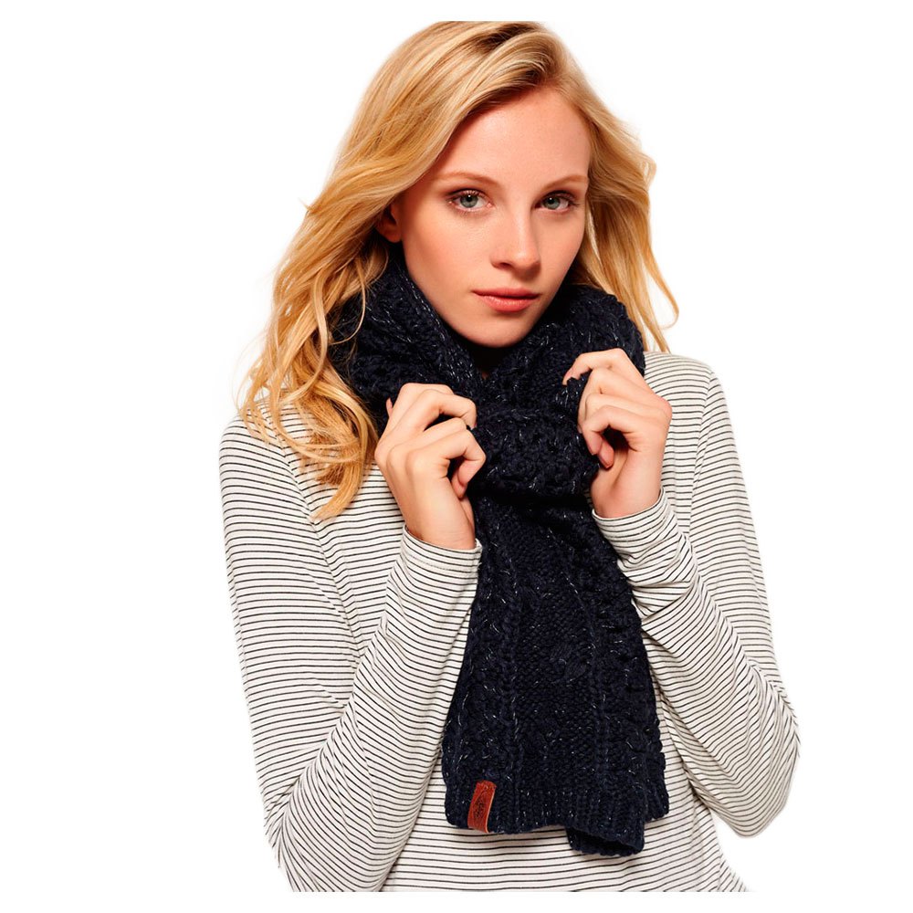 Superdry North Cable Scarf