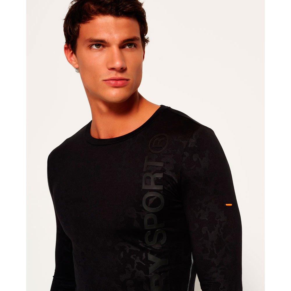 Superdry Sports Athletic Top Langarm T-Shirt