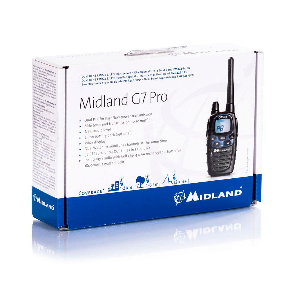 Midland Radio GT Pro to PMR446 Radio