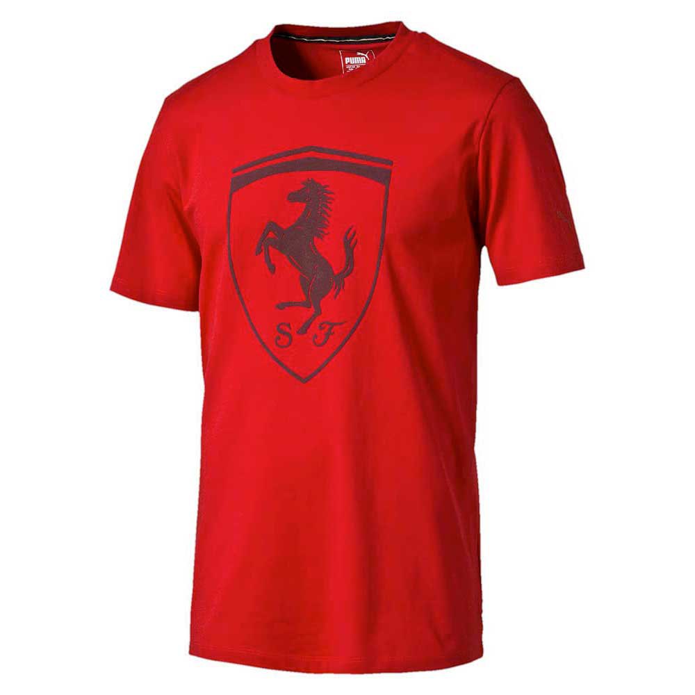 Puma Ferrari Big Shield Short T-Shirt Red | Runnerinn