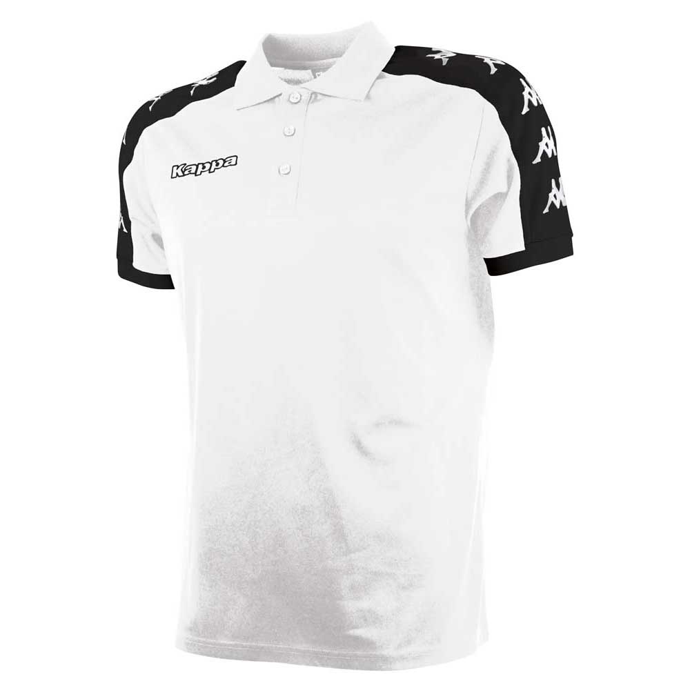 dommer Gulerod Kartofler Kappa Tinasio Short Sleeve Polo Shirt White | Goalinn