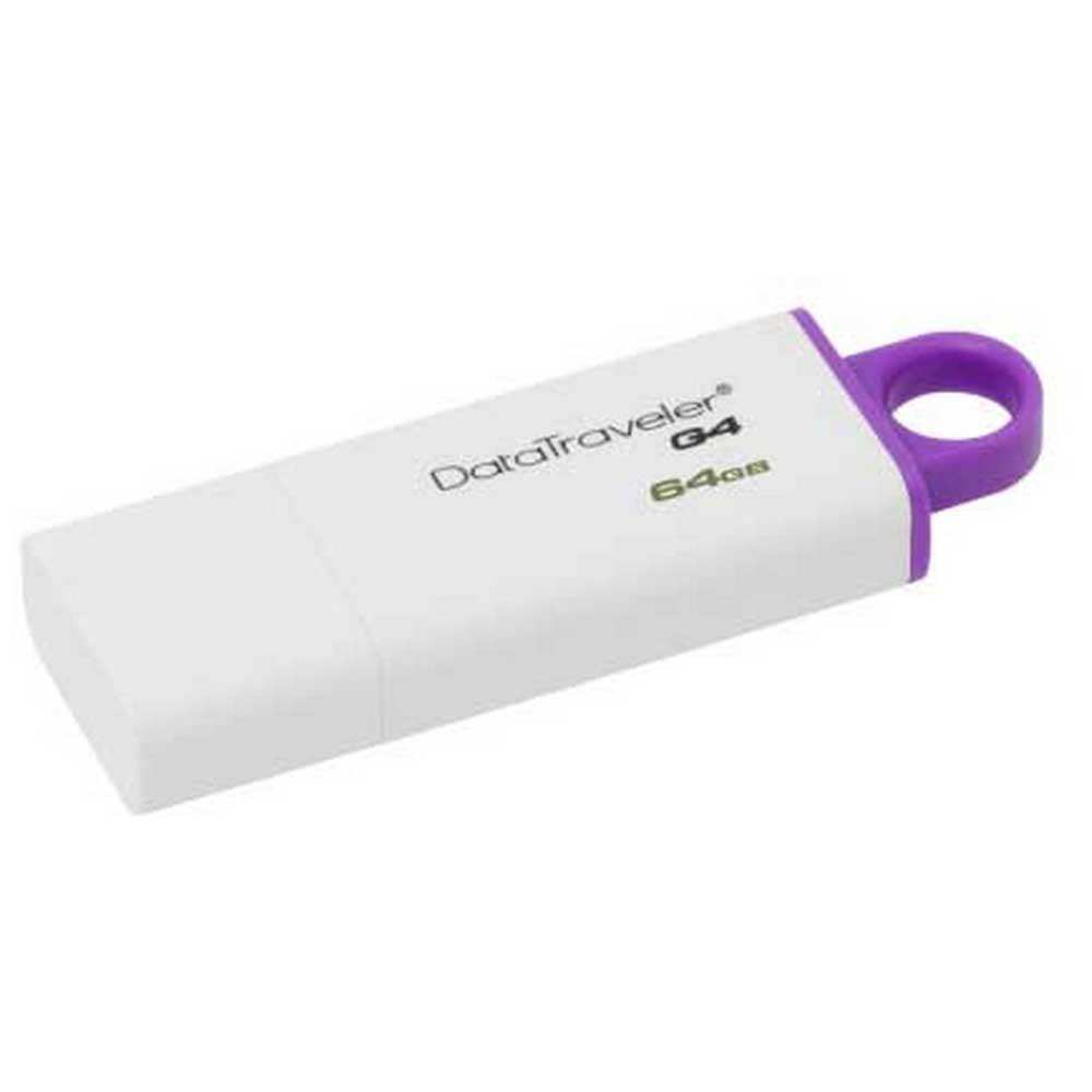 Kingston DataTraveler G4 USB 3.0 64GB Pendrive White | Techinn