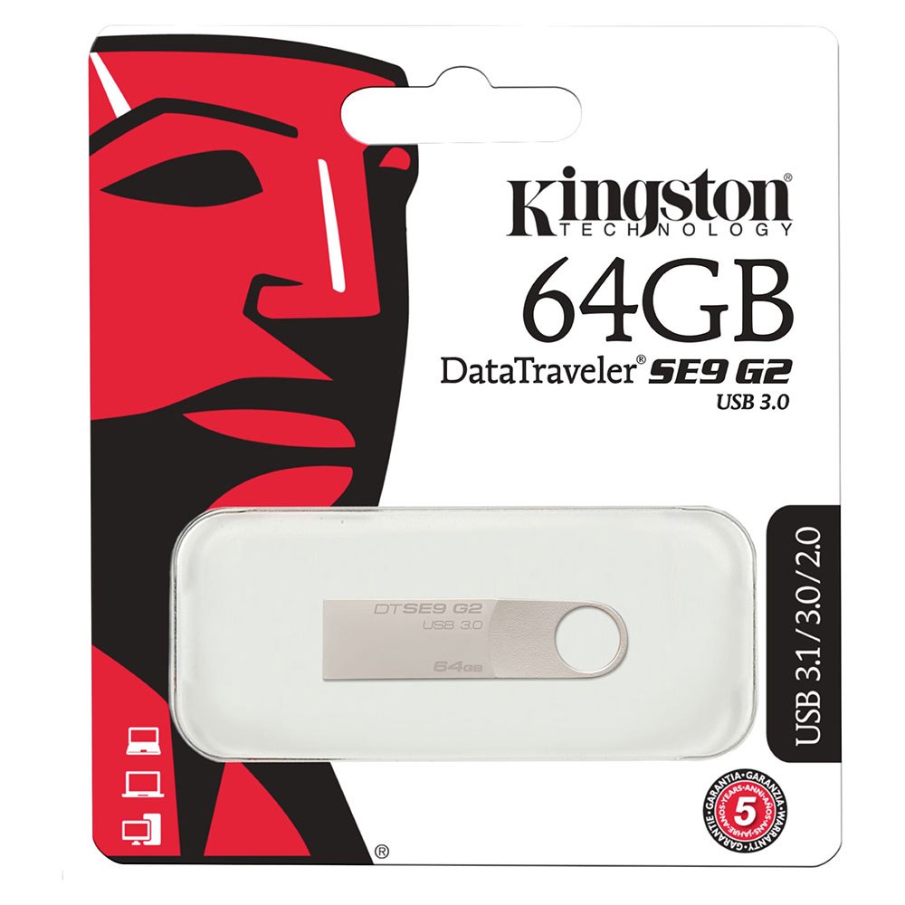 Kingston Pendrive DataTraveler SE9 G2 USB 3.0 64GB