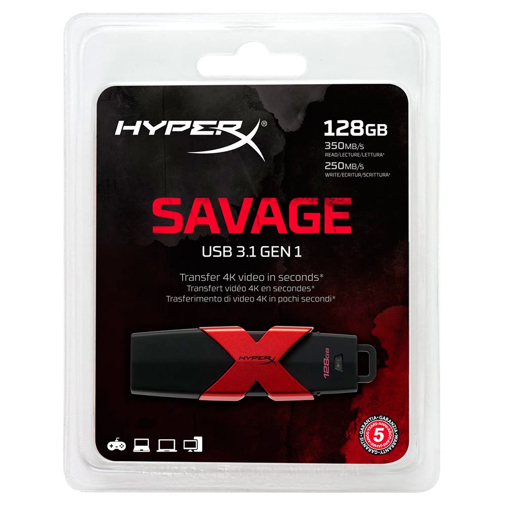 Kingston Hyper X Savage USB 3.1 128GB Pendrive