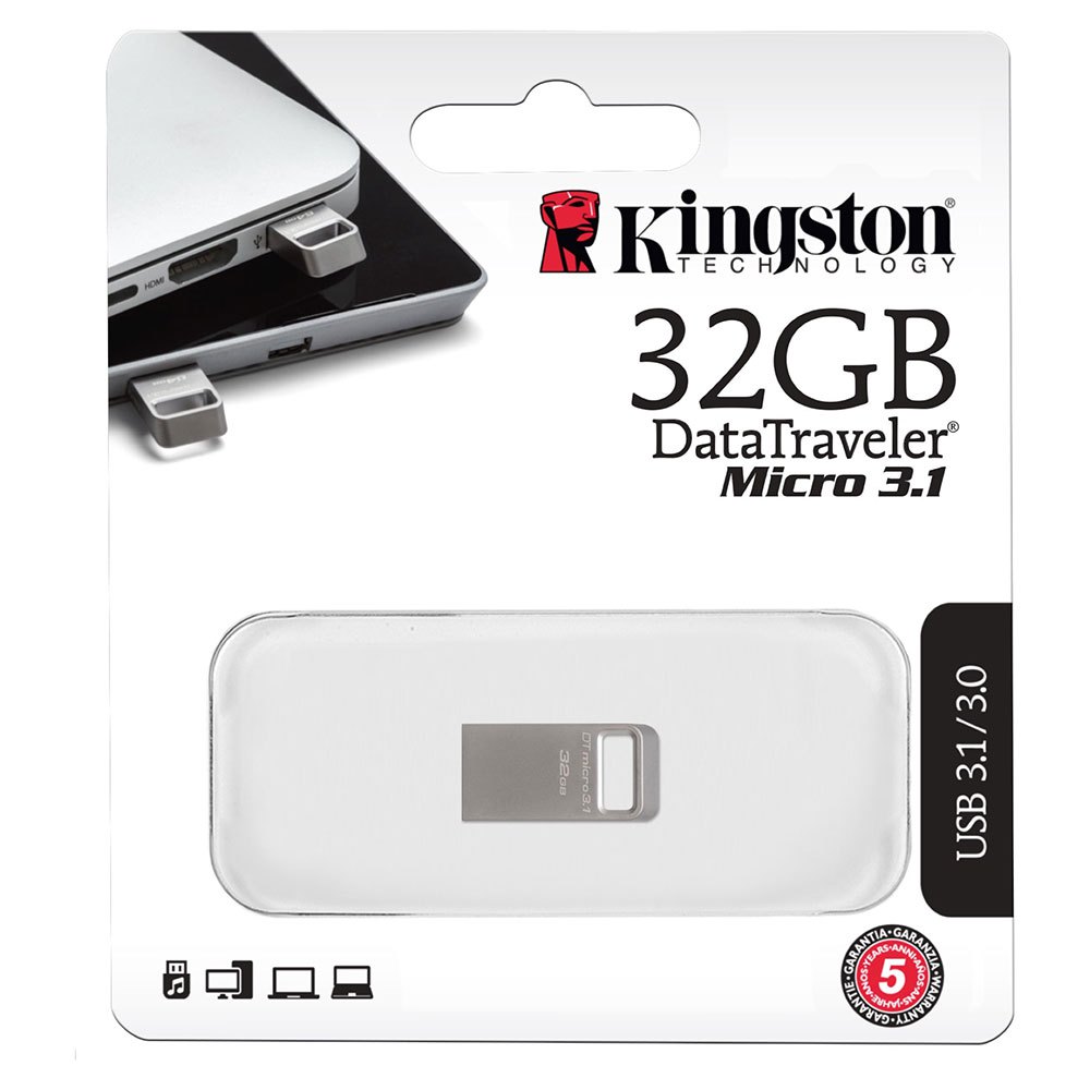 Kingston DataTraveler Micro USB 3.1 32 GB Minnepinne