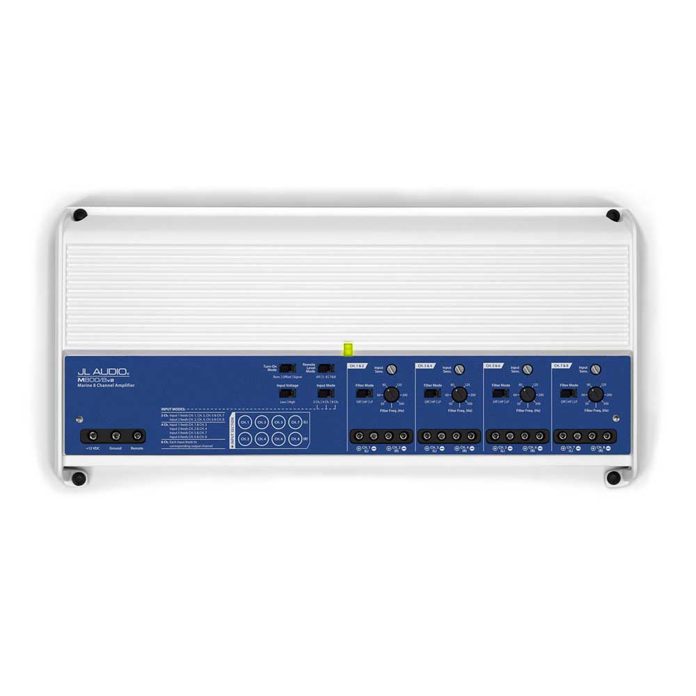 Jl audio M800/8V2-24V Amplifier 8 Channel 24V