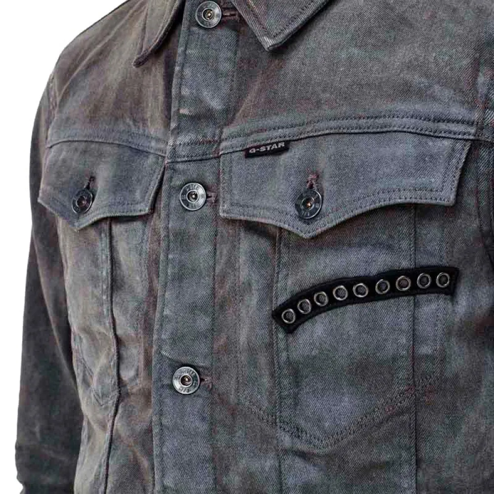 G-Star 3301 3D Slim Studs Jacket | Dressinn