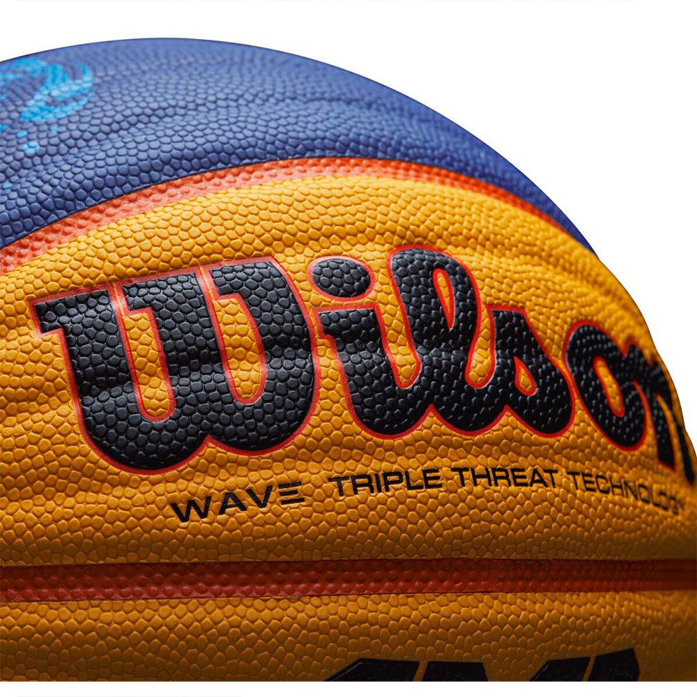 Unisex per Adulti WILSON 3 x 3 FIBA 6 Pallone da Basket Giallo 