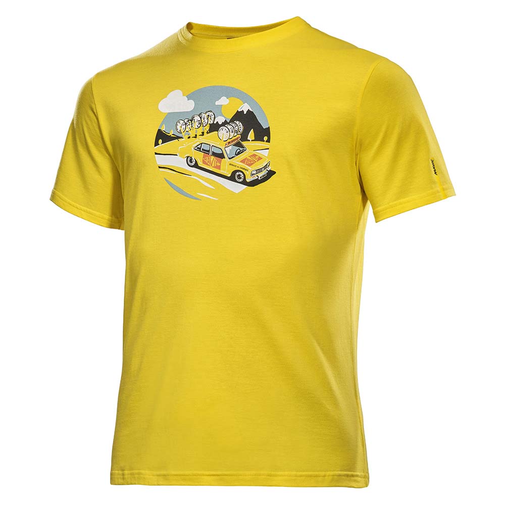 mavic-ssc-yellow-car-kurzarm-t-shirt