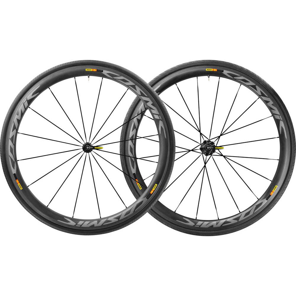 Mavic Cosmic Pro Carbon SL T Road Wheel Set, Black | Bikeinn