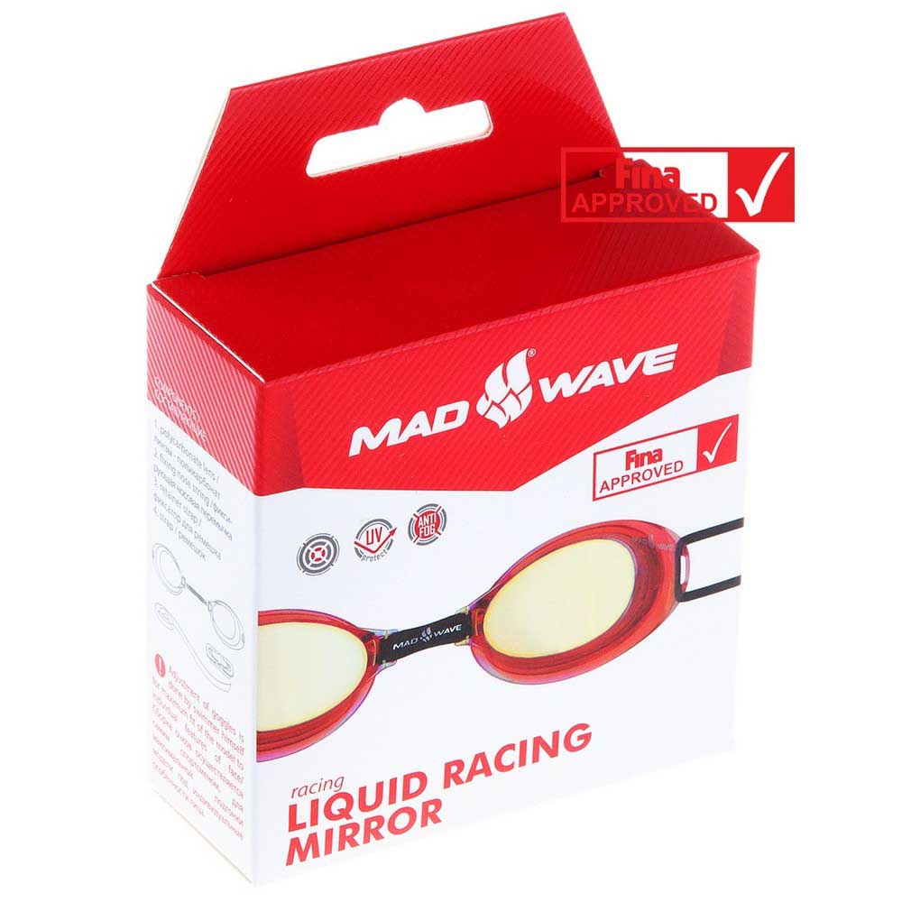 Madwave Liquid Racing Mirror Swimming Goggles
