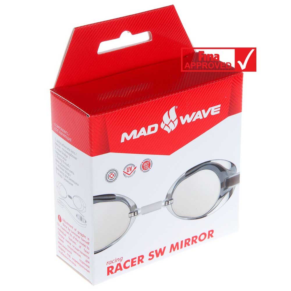 Madwave Lunettes De Natation Miroir Racer
