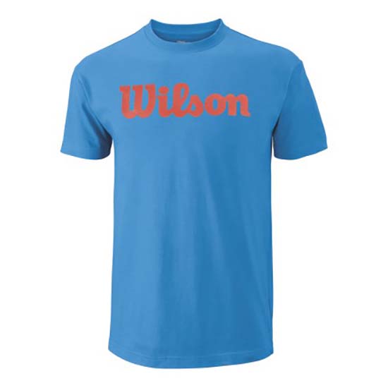 wilson-script-cotton-kurzarm-t-shirt