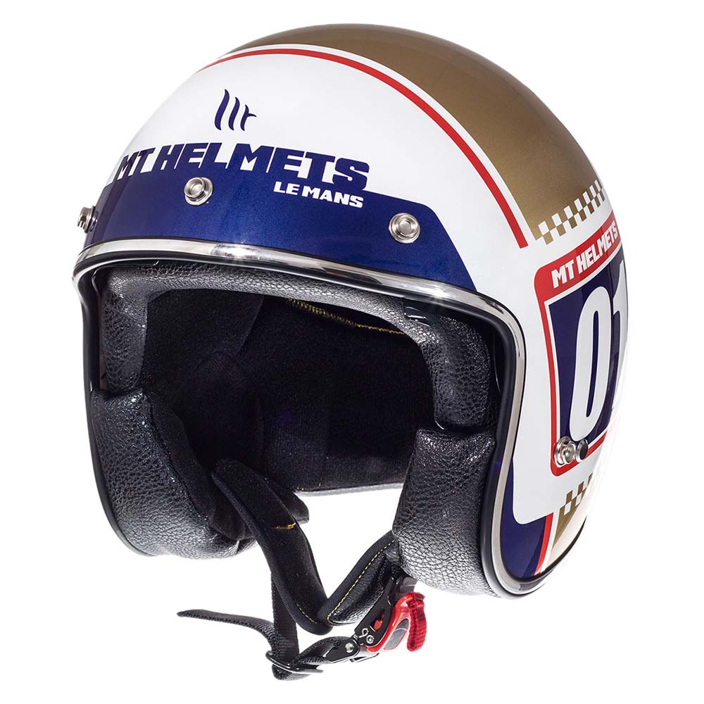 MT Helmets Casco Jet Le Mans SV Numberplate