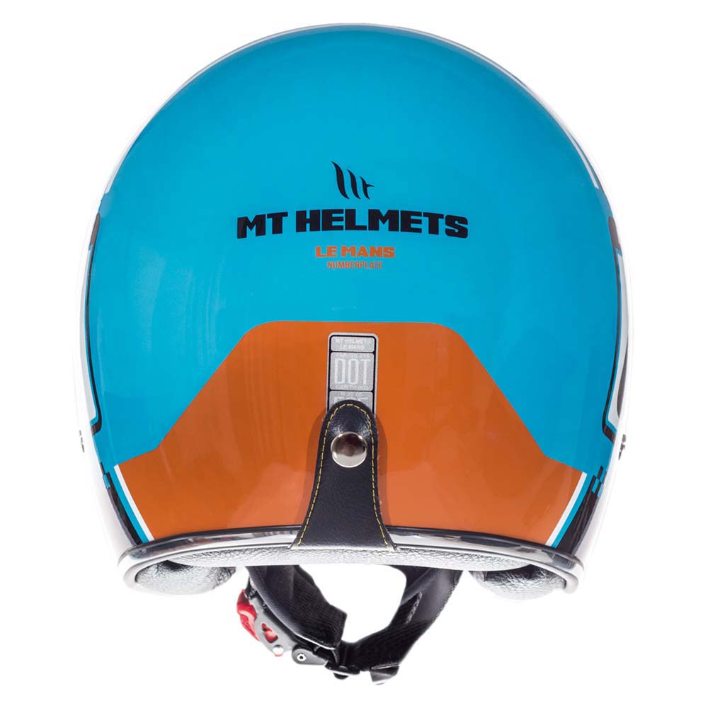MT Helmets Le Mans SV Numberplate Open Face Helmet