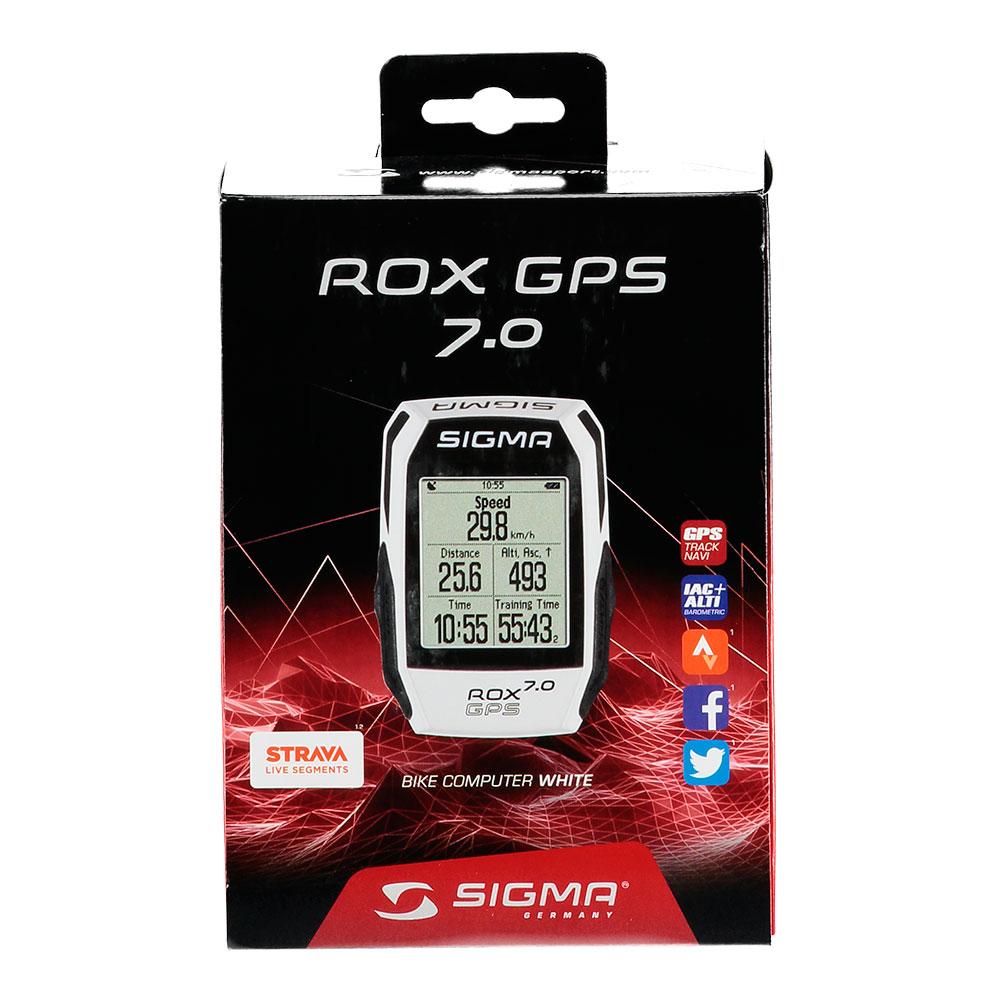 rasguño Hacia arriba Incentivo Sigma Rox 7.0 GPS Cycling Computer Biały | Bikeinn Prędkościomierze