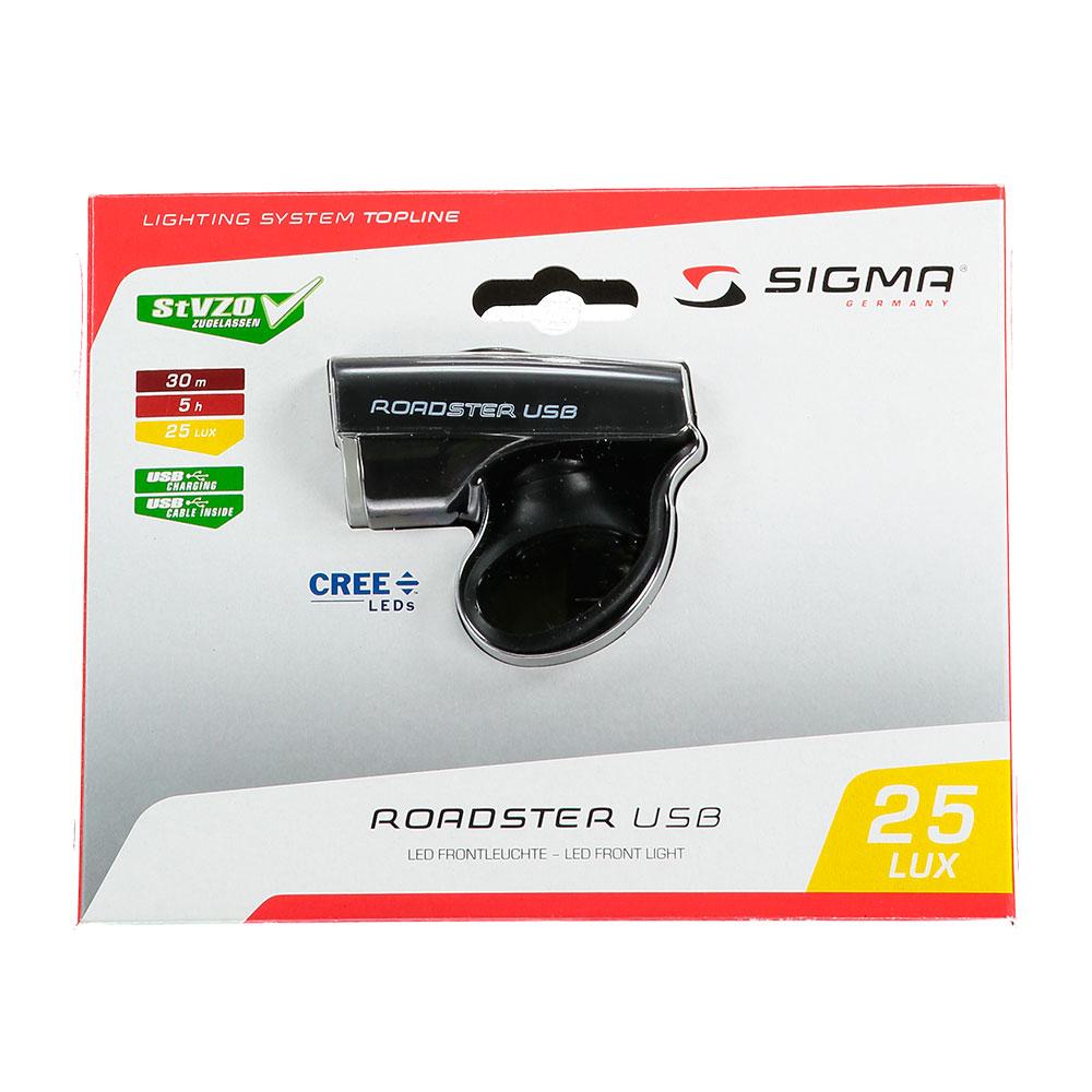 Sigma Roadster USB Vorderlicht