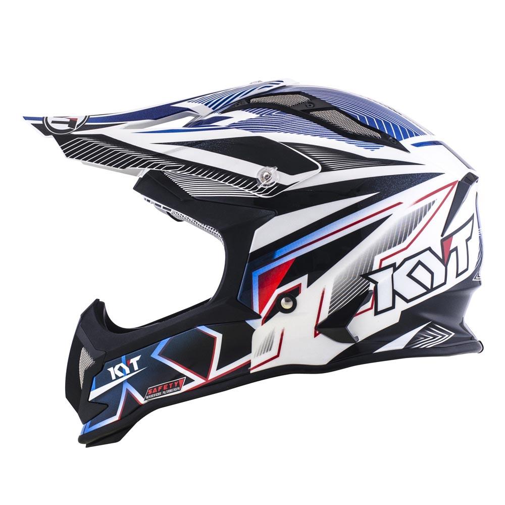 Kyt Strike Eagle Stripe Motocross Helm