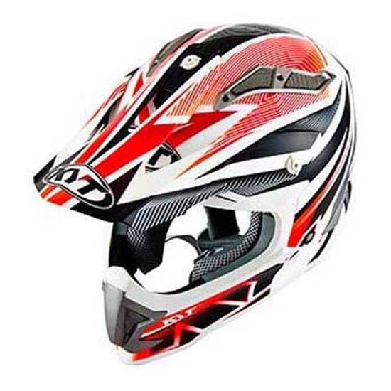 Kyt Strike Eagle Stripe Motocross Helmet