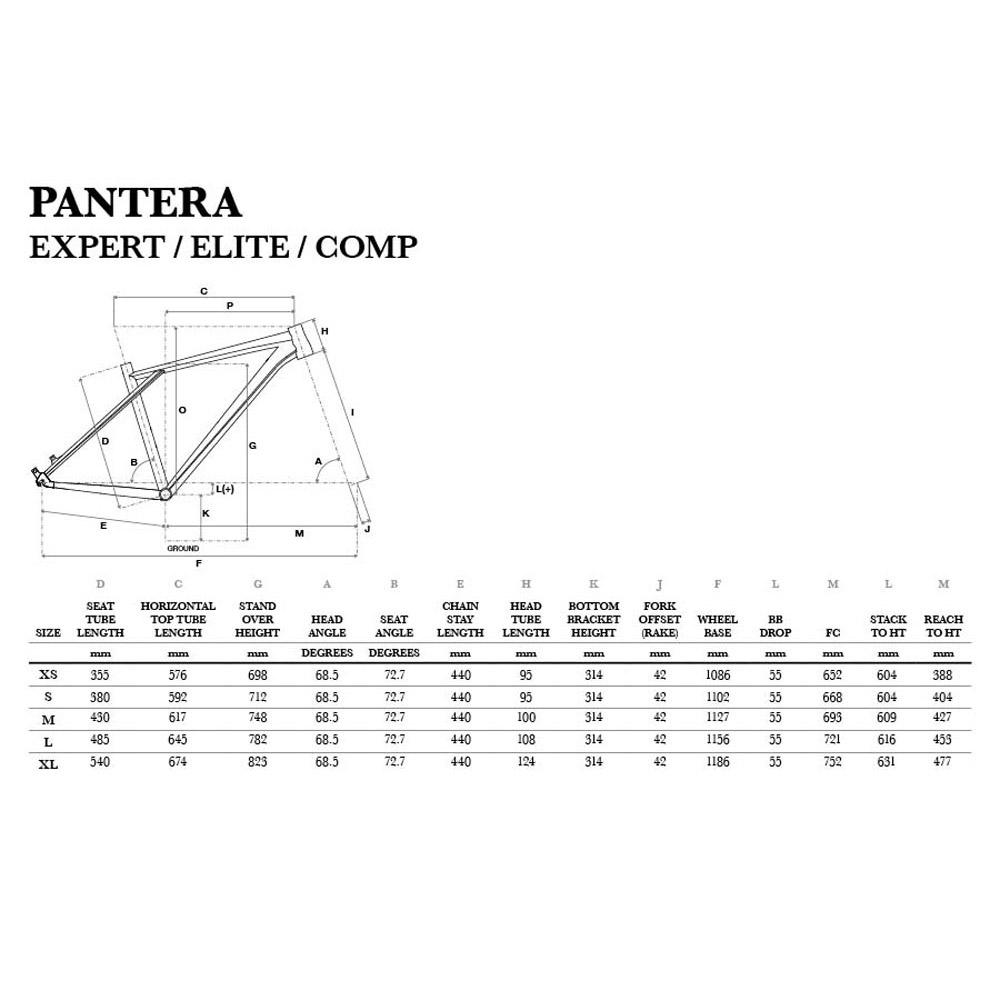 GT Pantera Comp 27.5+ 2017 MTB Bike