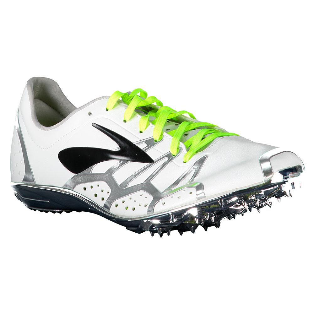 Details about   Brooks 2 QW-K Running Spikes Black 