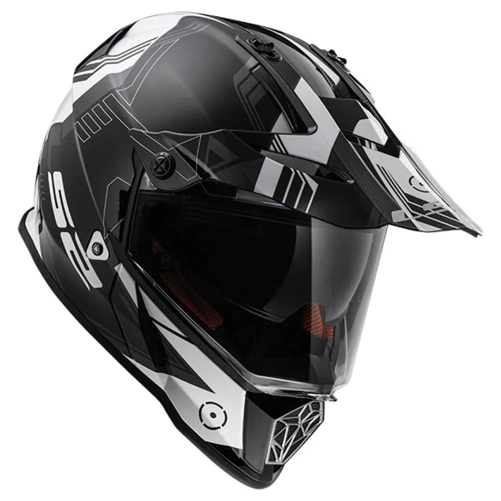 LS2 MX436 Pioneer Trigger Convertible Helmet | Motardinn