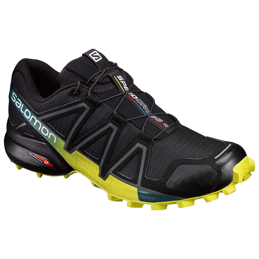 Evenly intermittent Deadlock Salomon Speedcross 4 Trail Running Shoes Black | Runnerinn