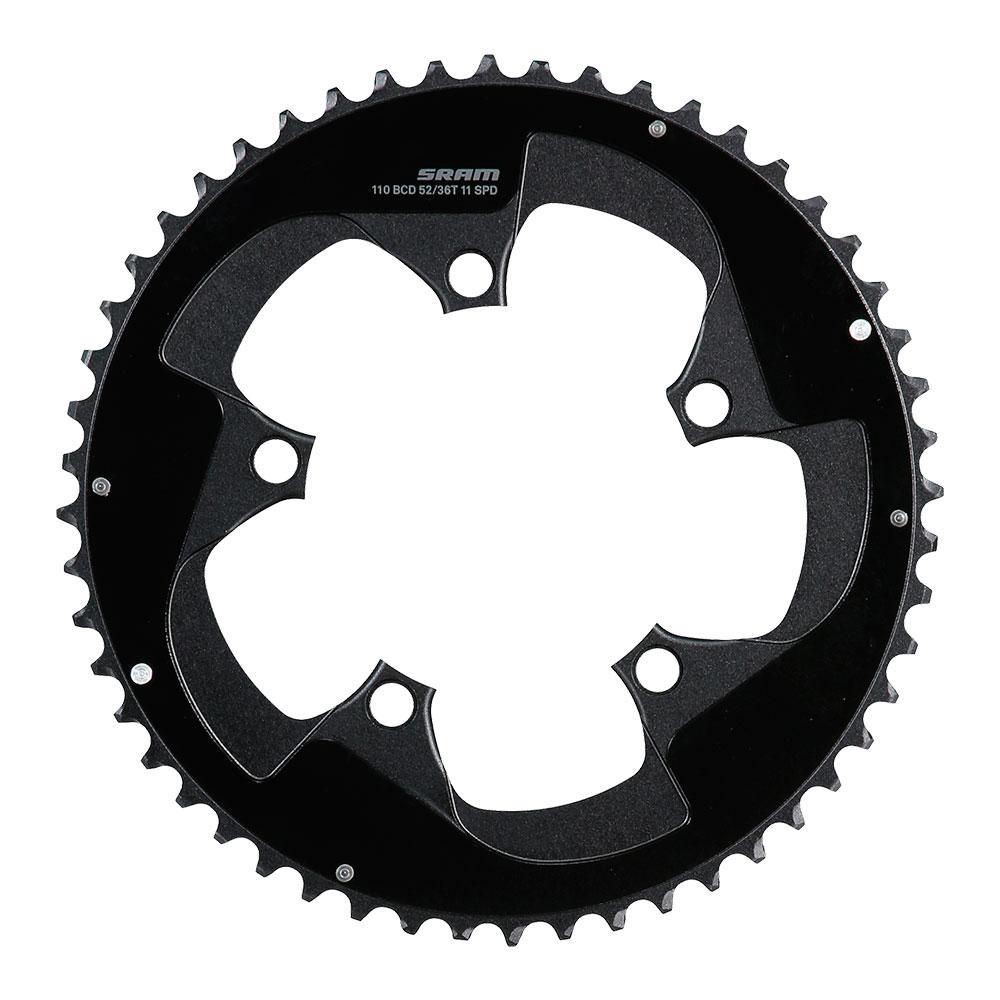 SRAM Road 34t Chainring BCD 110mm Black for sale online 