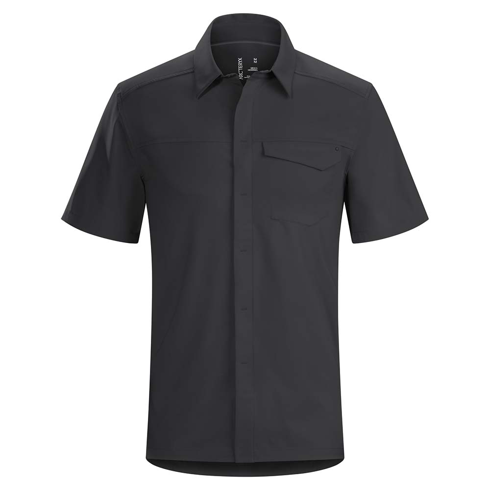 Arc'teryx Skyline Short Sleeve Shirt Black | Trekkinn