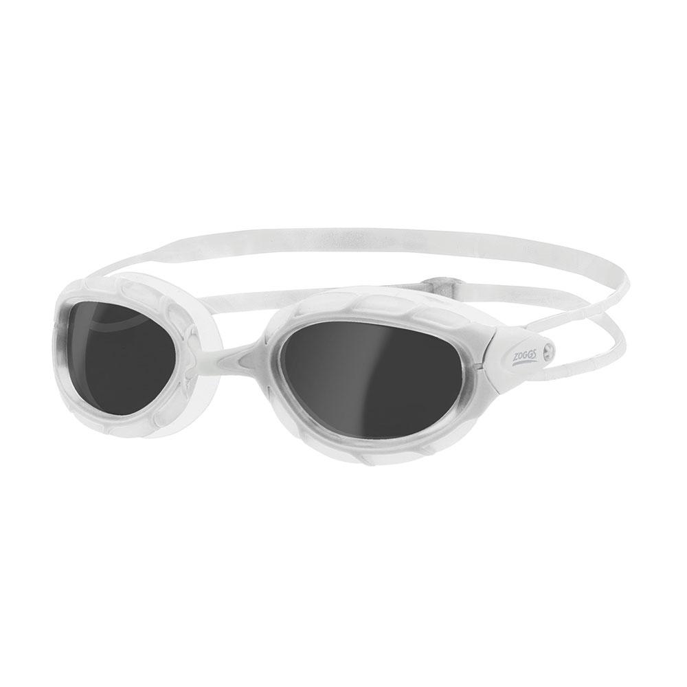 Zoggs Unisex Predator Flex 2.0 Swimming Goggles White/silver/tint One Size 