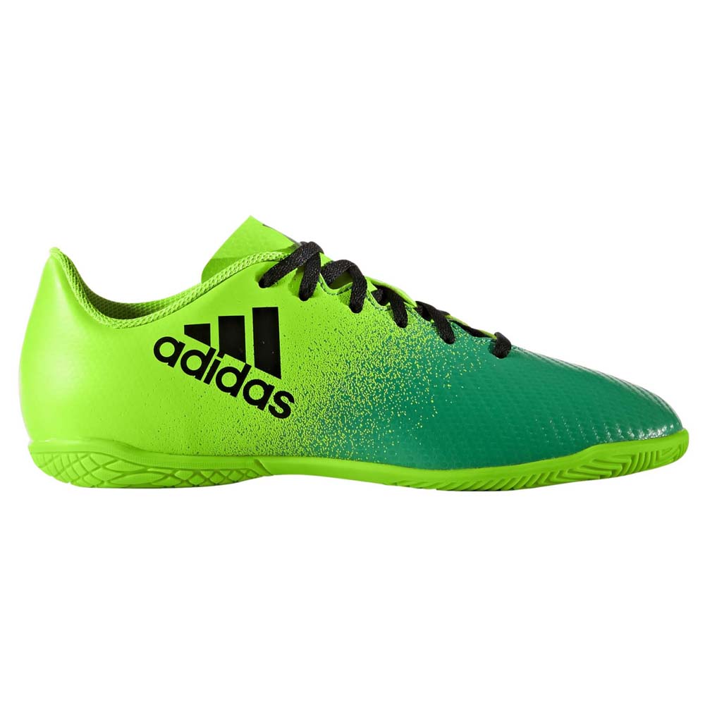 Disco Misunderstand Ambiguity adidas X 16.4 Indoor Football Shoes Green | Goalinn