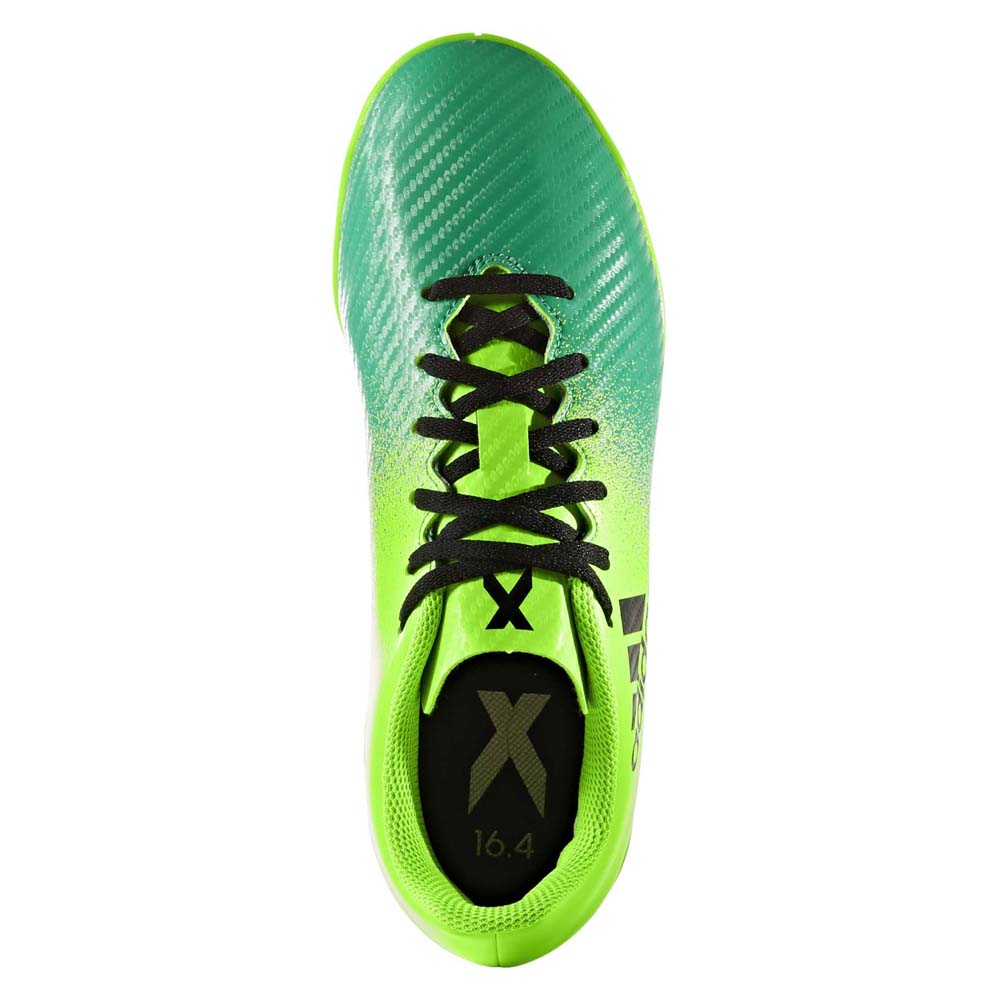 Som svar på alkohol Dyrt adidas X 16.4 Indoor Football Shoes Green | Goalinn