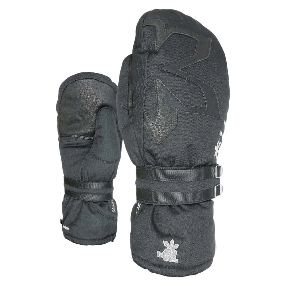 Level Bliss Oasis Mittens Black Snowinn