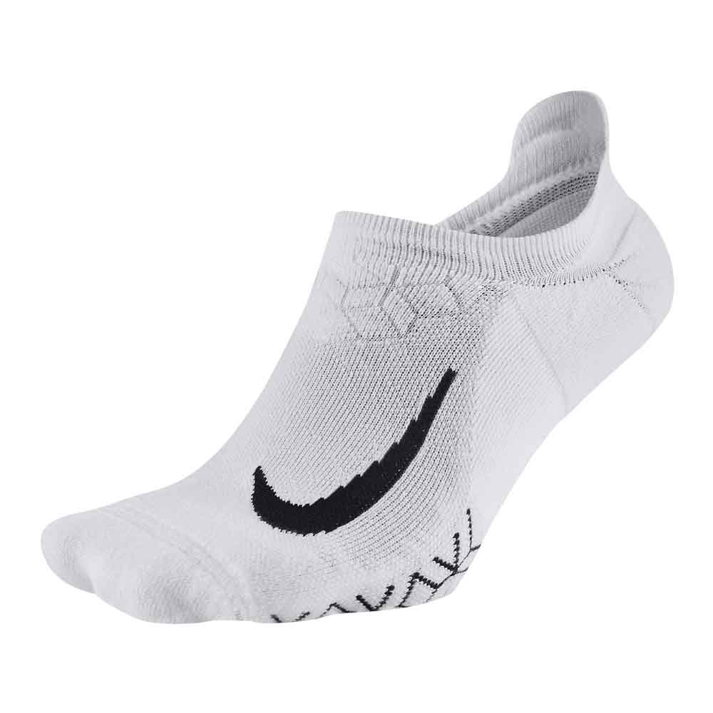 Scarp geschiedenis Gezichtsveld Nike Elite Cushioned No Show Socks White | Runnerinn