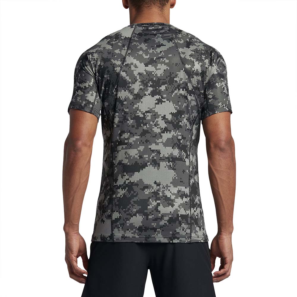 Pro HypercoolTop Fitted Digi Sleeve T-Shirt Grey|